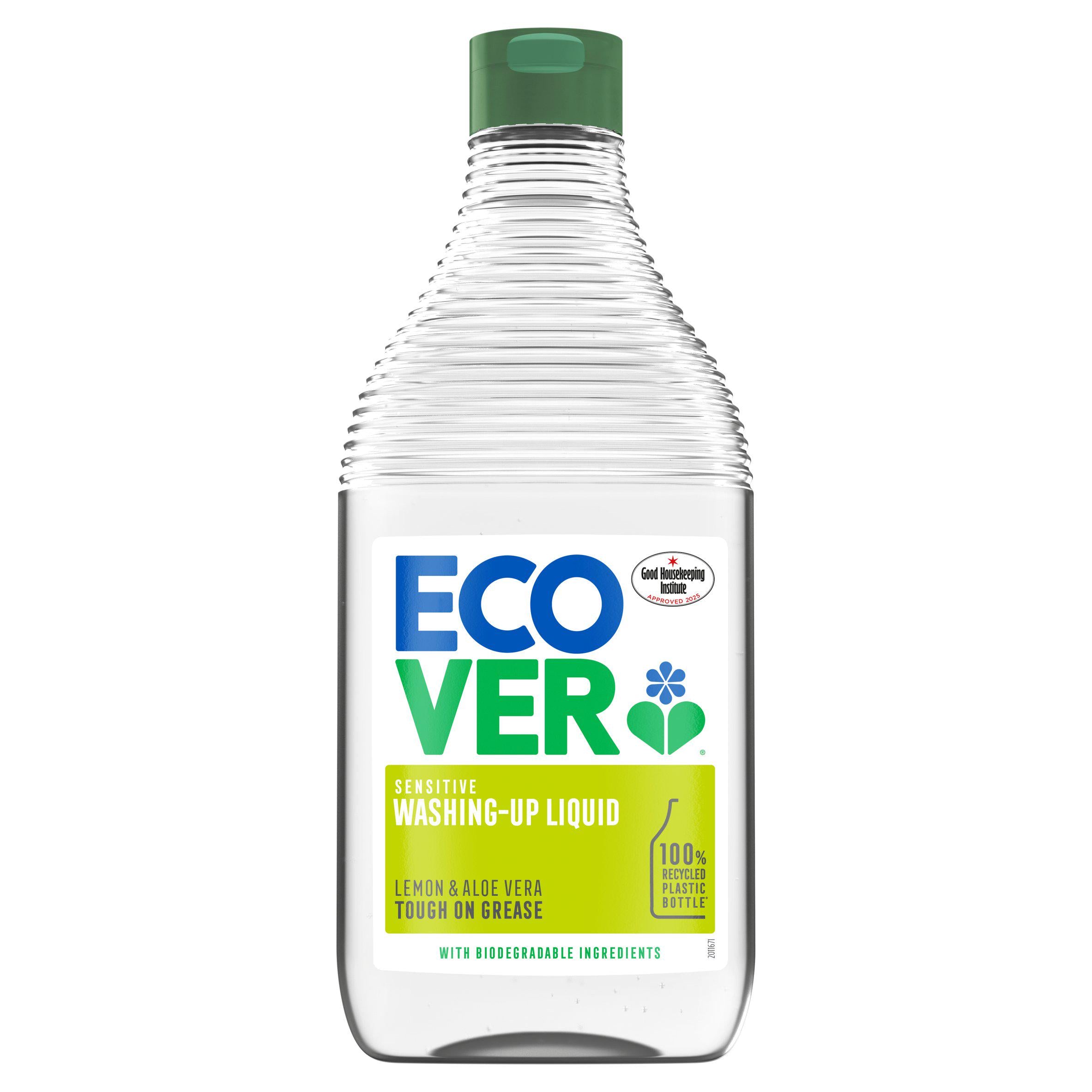 Ecover washing up liquid lemon and aloe vera 450ml (British brand)