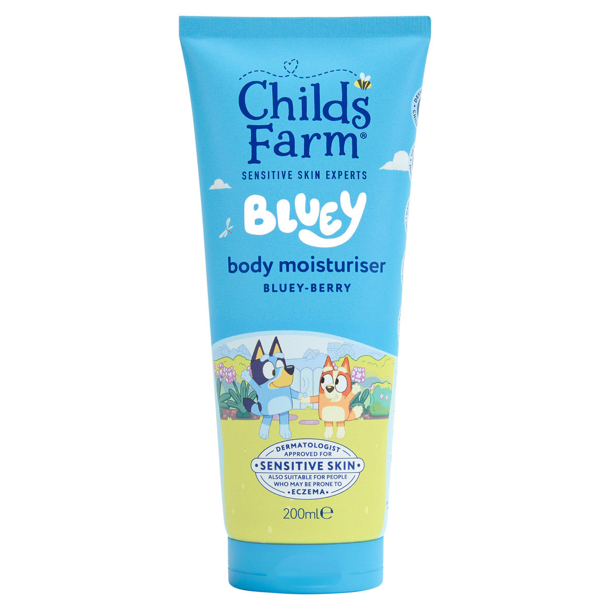 Childs Farm Bluey Körperfeuchtigkeitscreme 200ml (Britische Marke)
