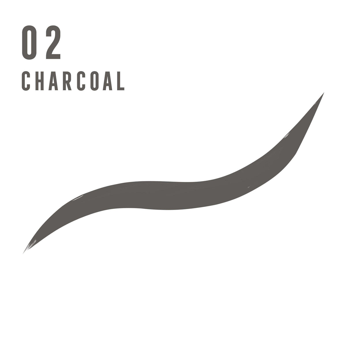 Max Factor Matte Liquid Eyeliner Charcoal 1.7ml - British product