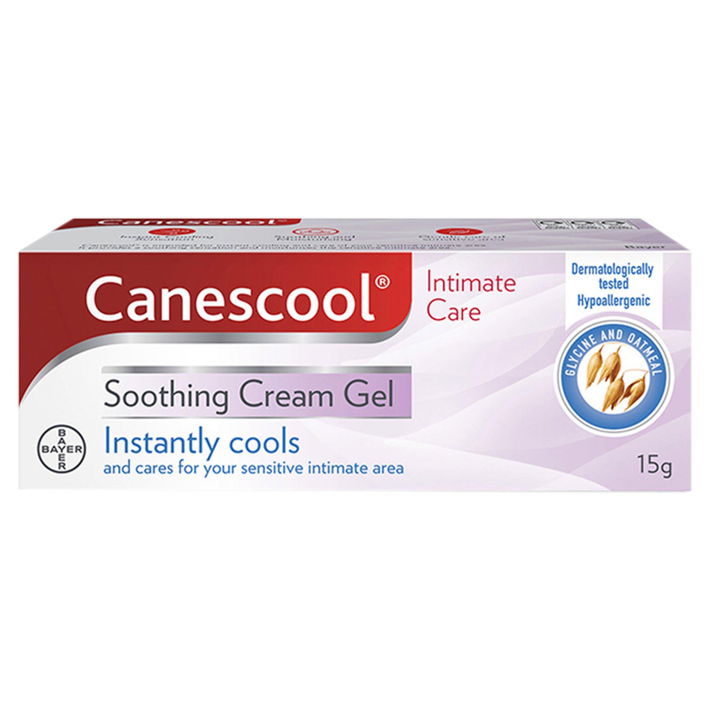 Canescool Soothing Cream gel tube - British product