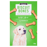 Sainsbury's dog biscuit bone selection 650g (British brand)