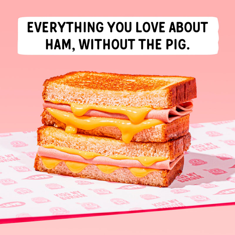 La Vie Smoked Plant Based Ham 100g slices, UK version