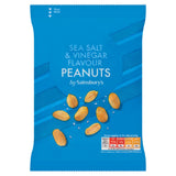 Sainsbury's sea salt vinegar peanuts 200g - UK version