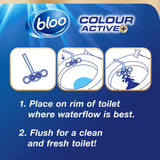 Bloo toilet rim block bleach 50g, UK version