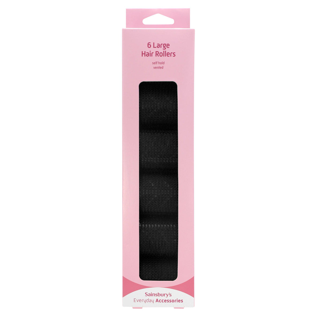 Sainsbury's large vented hair rollers x6 - British product