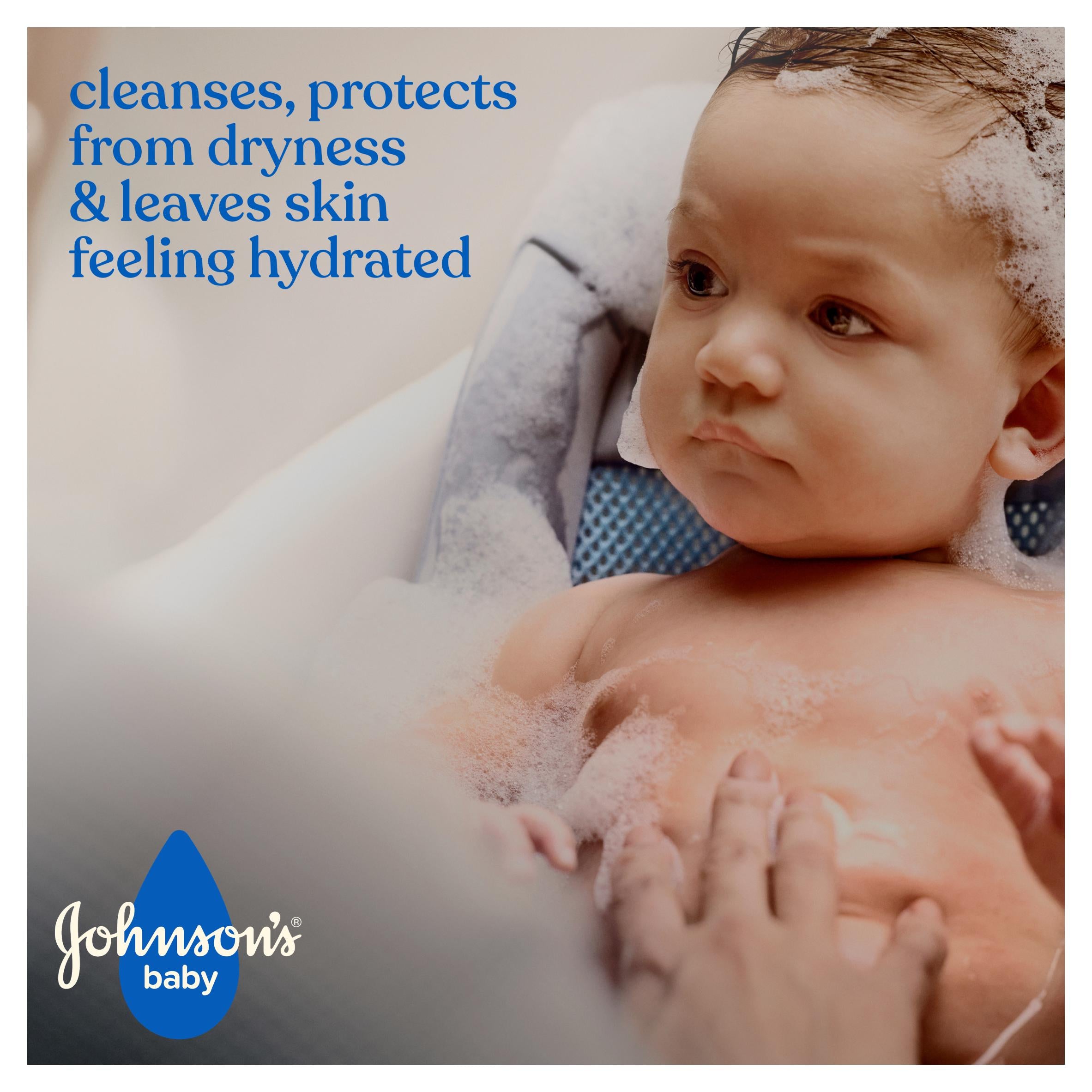 Johnson's Top To Toe Baby Wash 500ml, imported from the UK