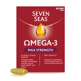 Seven Seas Omega-3 Fish Oil Capsules 30 Pack (British brand)