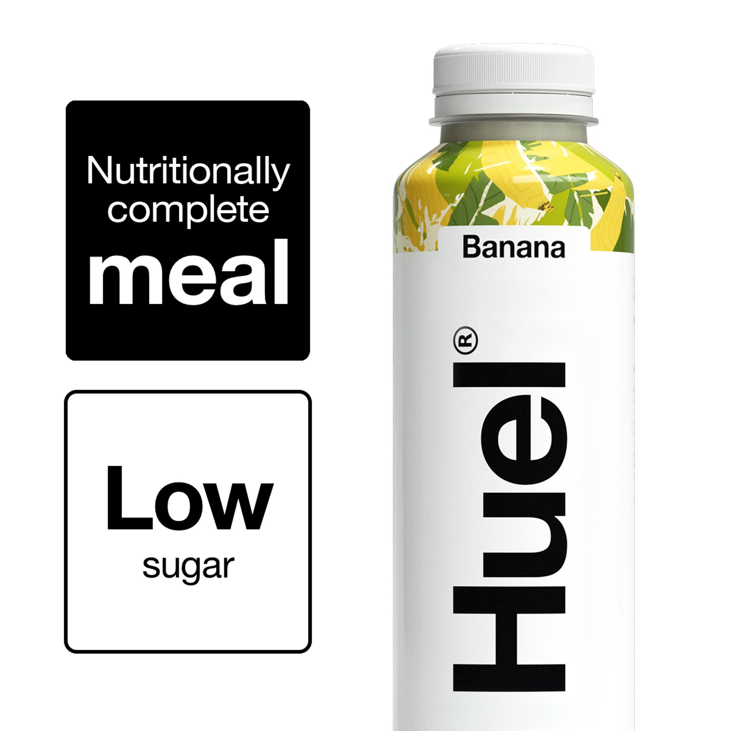 Huel Banana flavour meal replacement drink 500ml, UK version