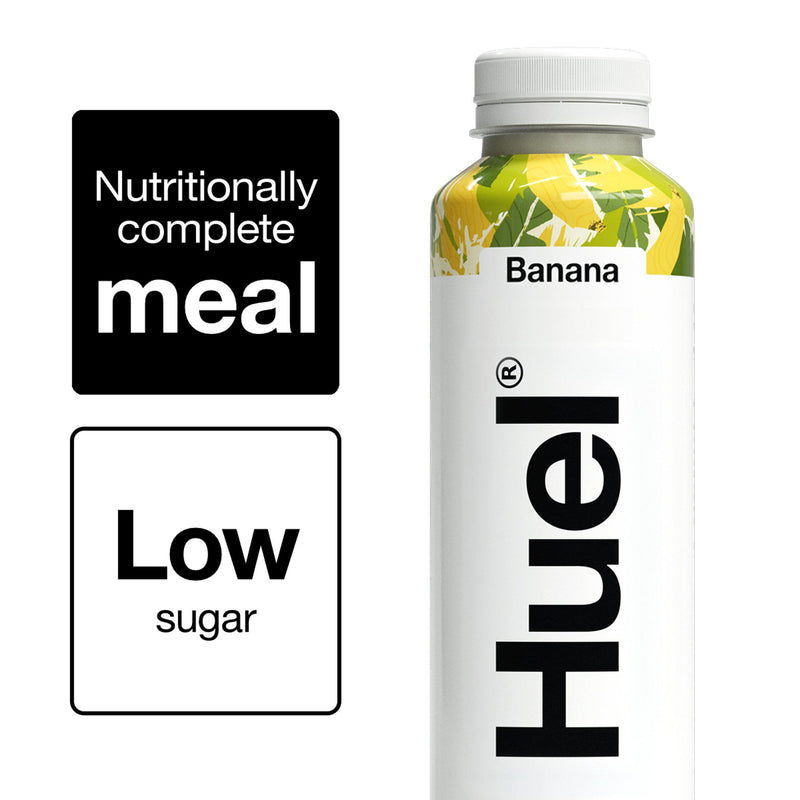 Huel Banana flavour meal replacement drink 500ml, UK version
