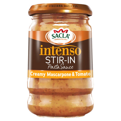 Sainsburys Sacla Intenso Stir in Tomato & Mascarpone Pasta Sauce- Buy online at McGrocer