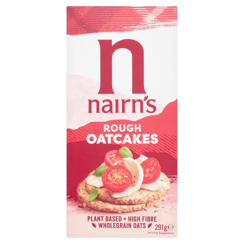 Nairn's rough oatcakes 291g, imported from the UK