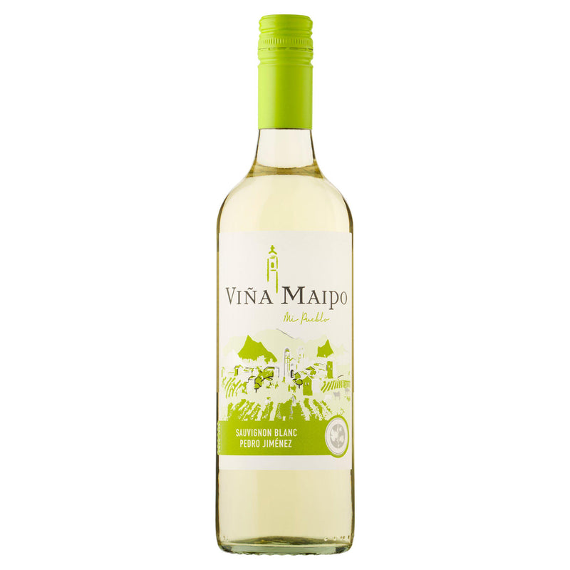 Vina Maipo Sauvignon Blanc Pedro Ximenez white wine 75cl, UK version