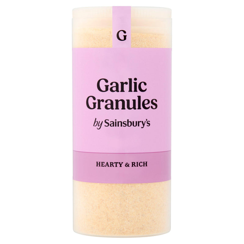 Sainsbury's garlic granules 138g, UK version