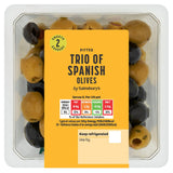 Sainsbury's mixed olives trio 280g - British product