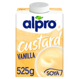 Alpro vanilla custard 525g, imported from the UK