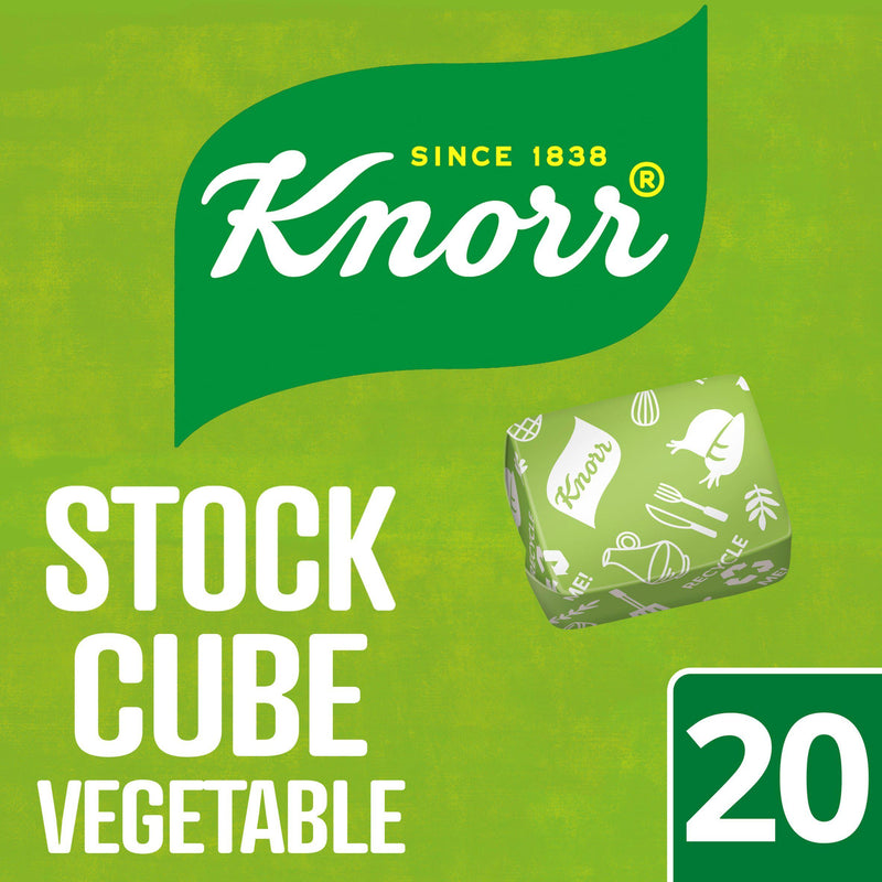 Knorr vegetable stock cubes 20x10g - British product