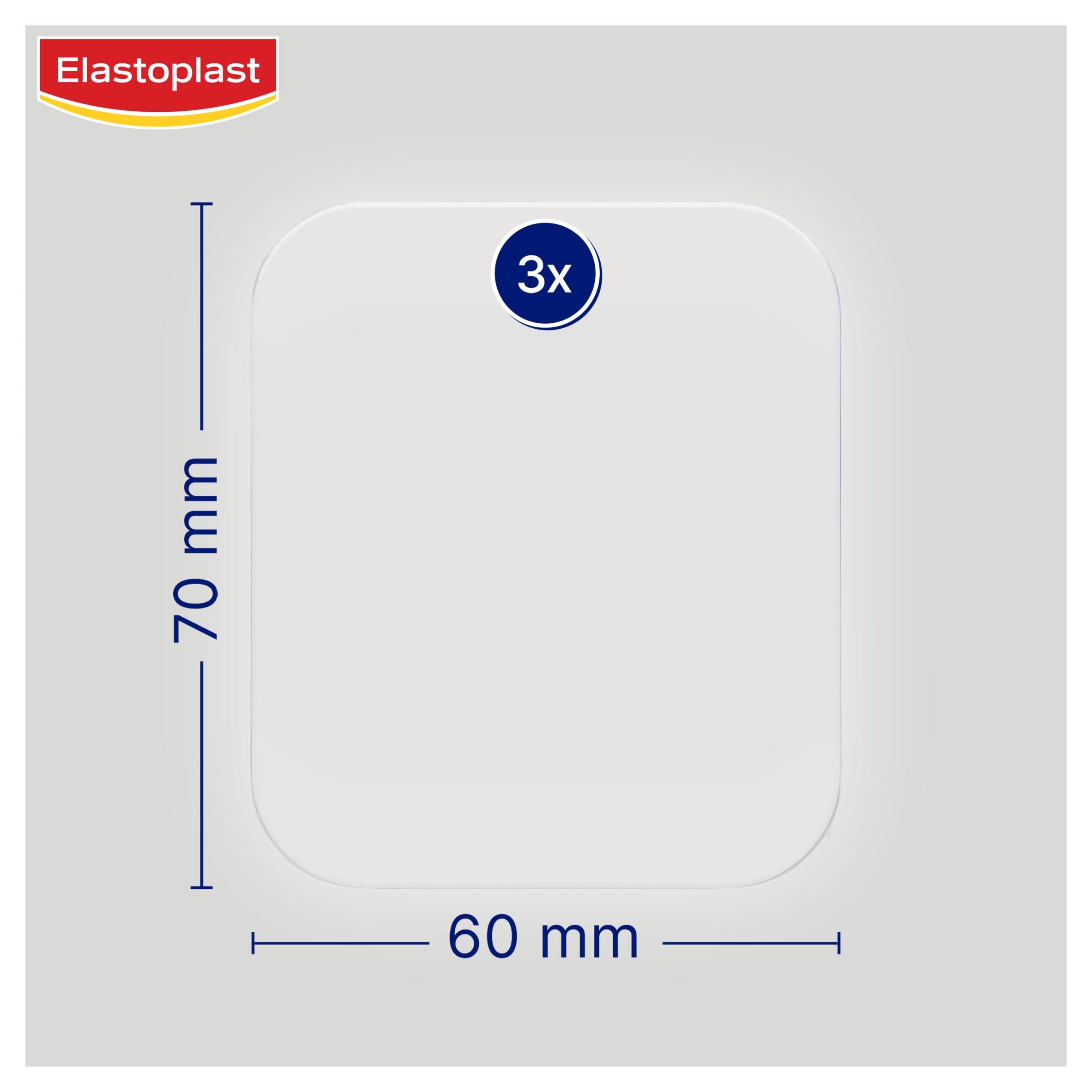 Elastoplast Second Skin Protection XL Dressings Pack x3 - British product