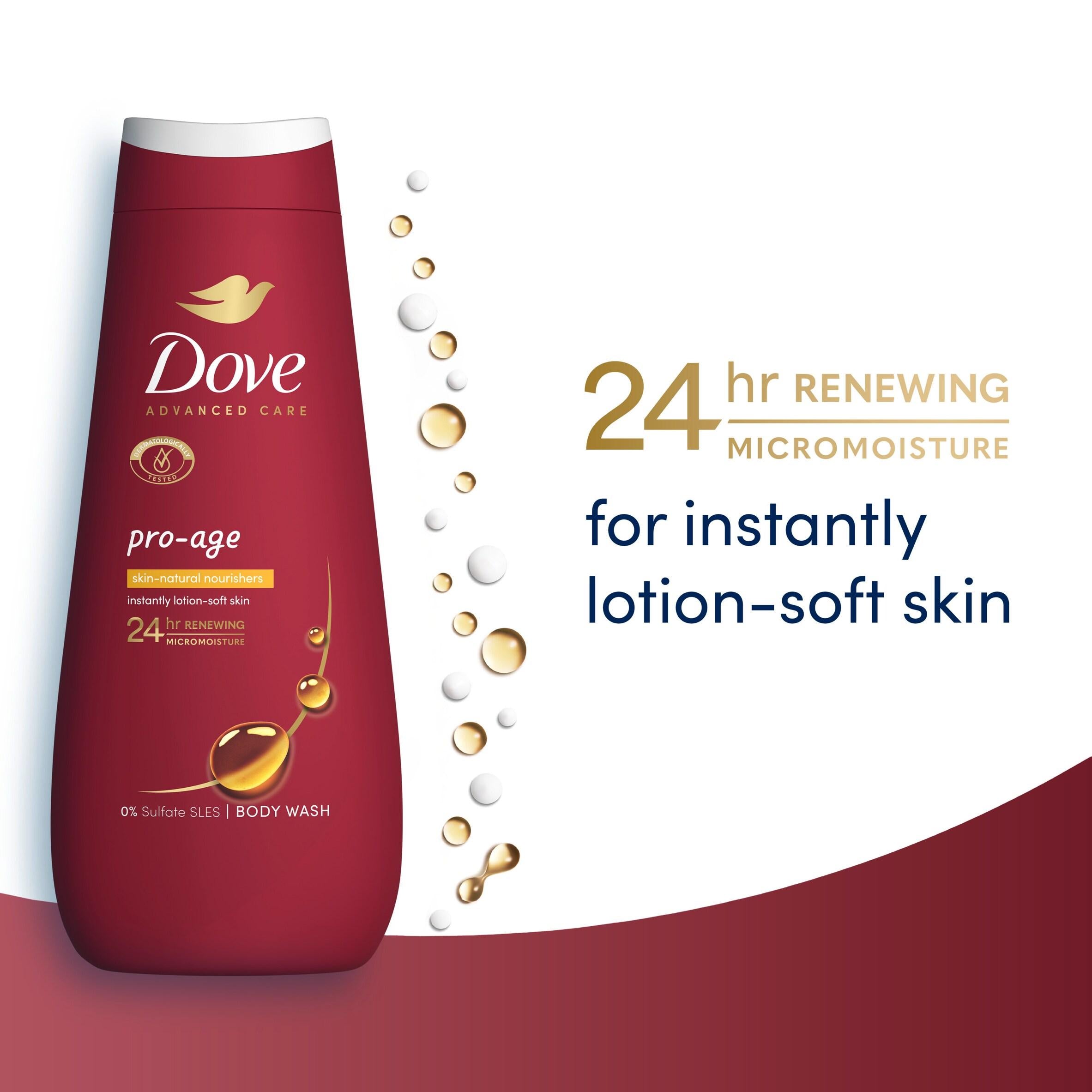Dove Advanced Care Pro-Age body wash 400ml - British product