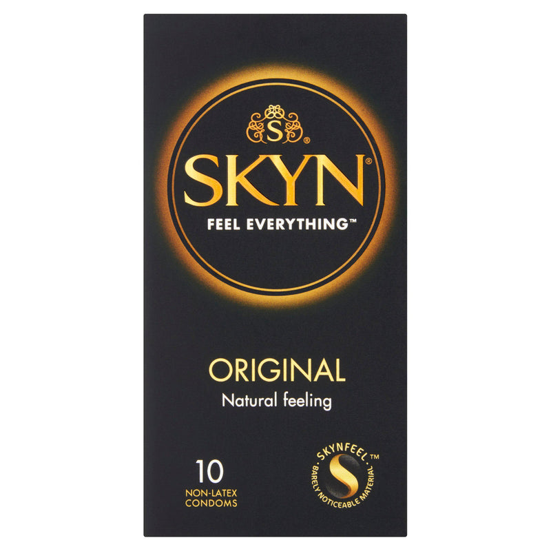 SKYN Original Natural Feeling Non-Latex Condoms 10 Pack (British brand)