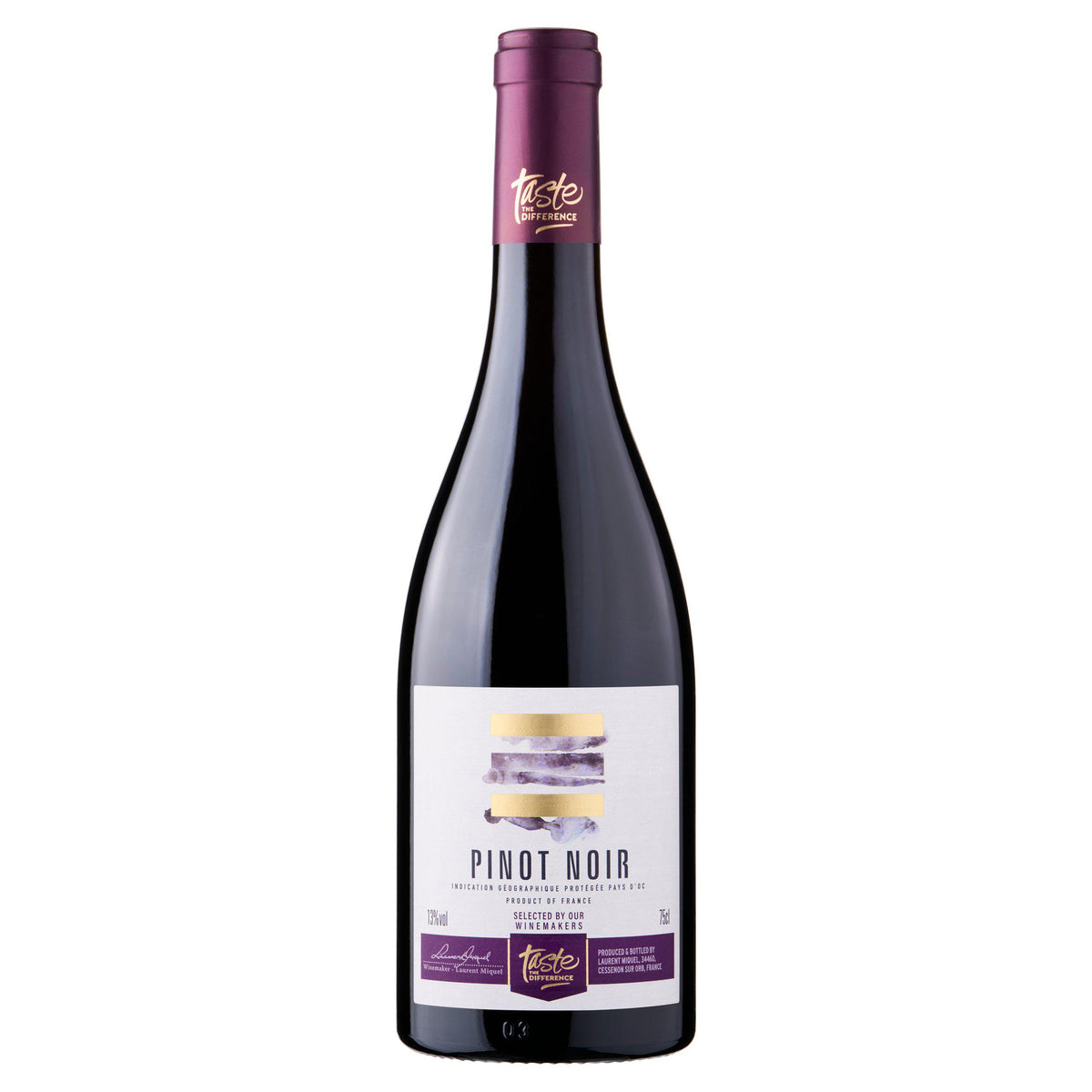 Sainsbury's Taste the Difference Pinot Noir red wine 75cl - British product