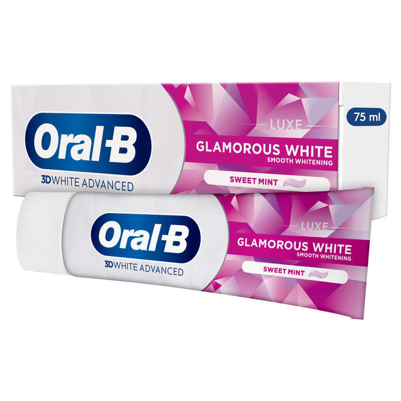 Oral-B 3D White Luxe whitening toothpaste 75ml, UK version