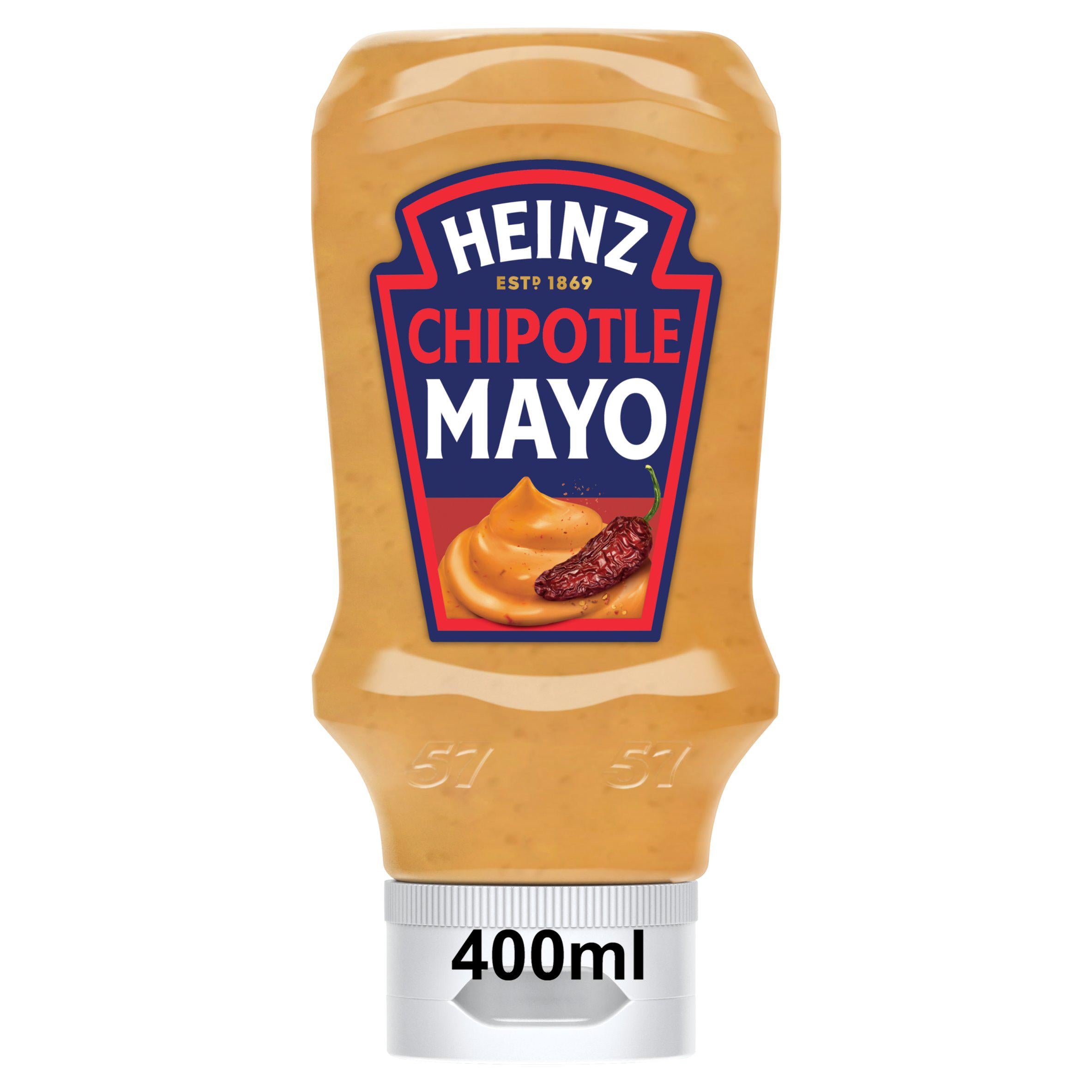 Heinz chipotle mayonnaise sauce 400ml - British product