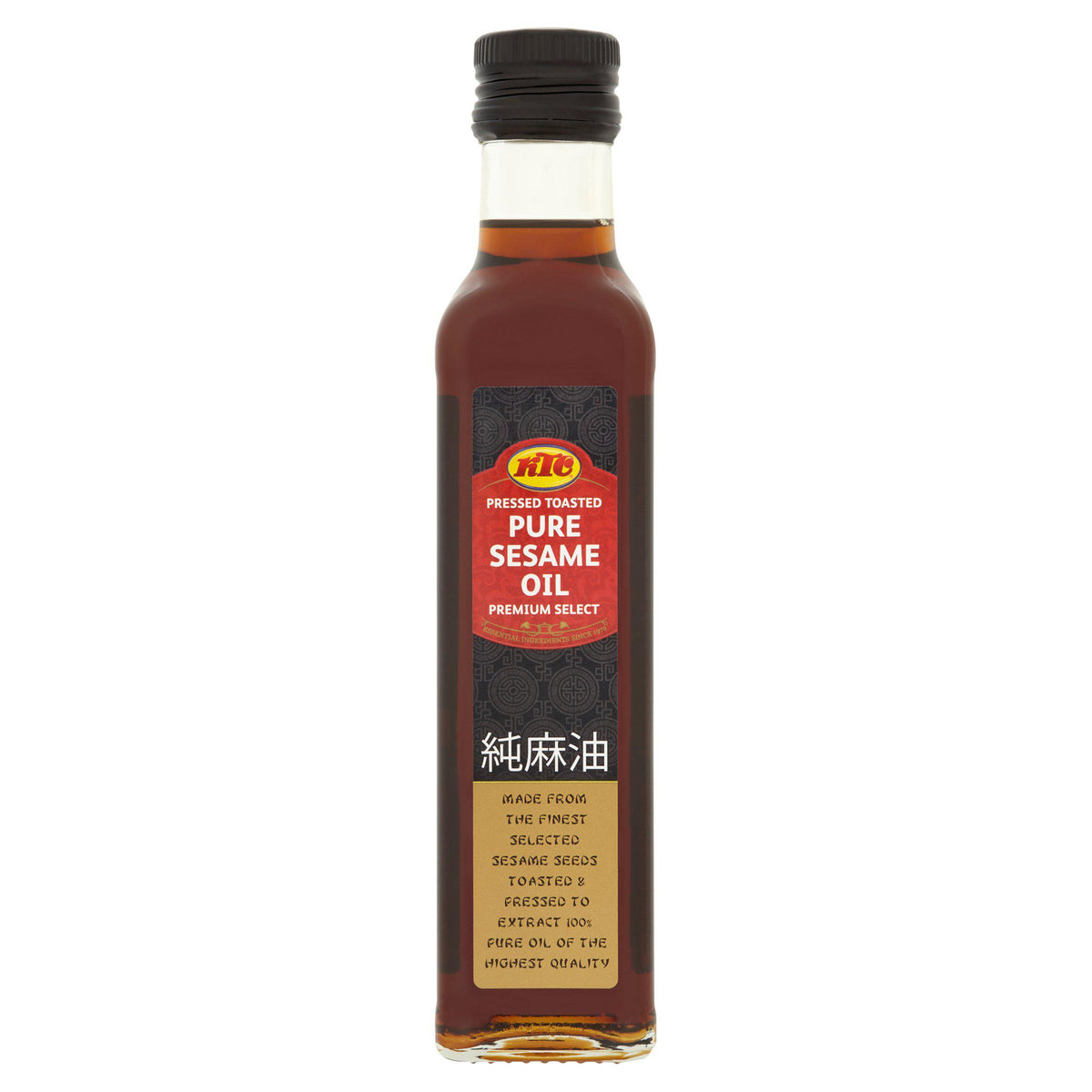 KTC pressed toasted sesame oil 250ml (British brand)