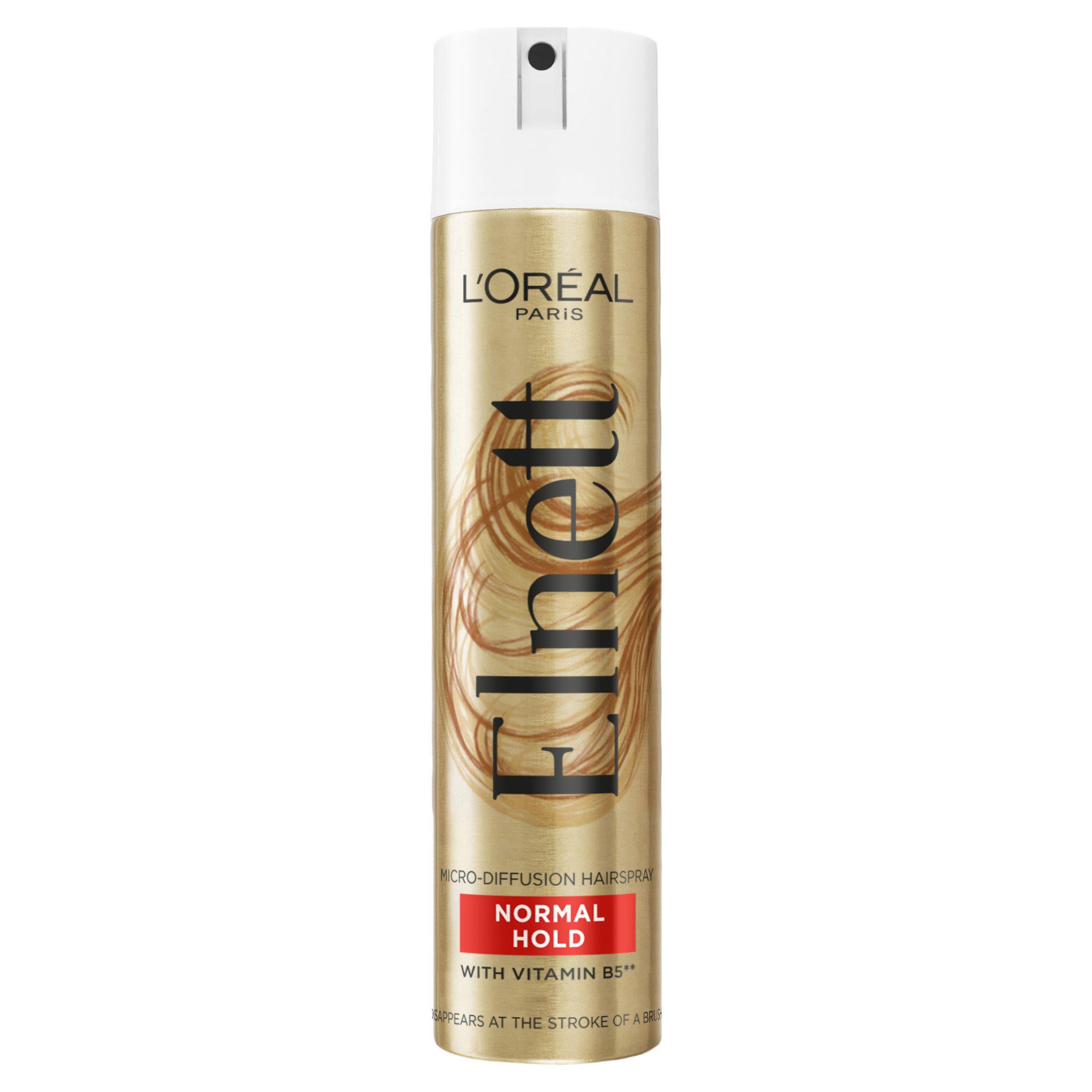 L'Oreal Elnett normal strength hairspray 400ml (British brand)