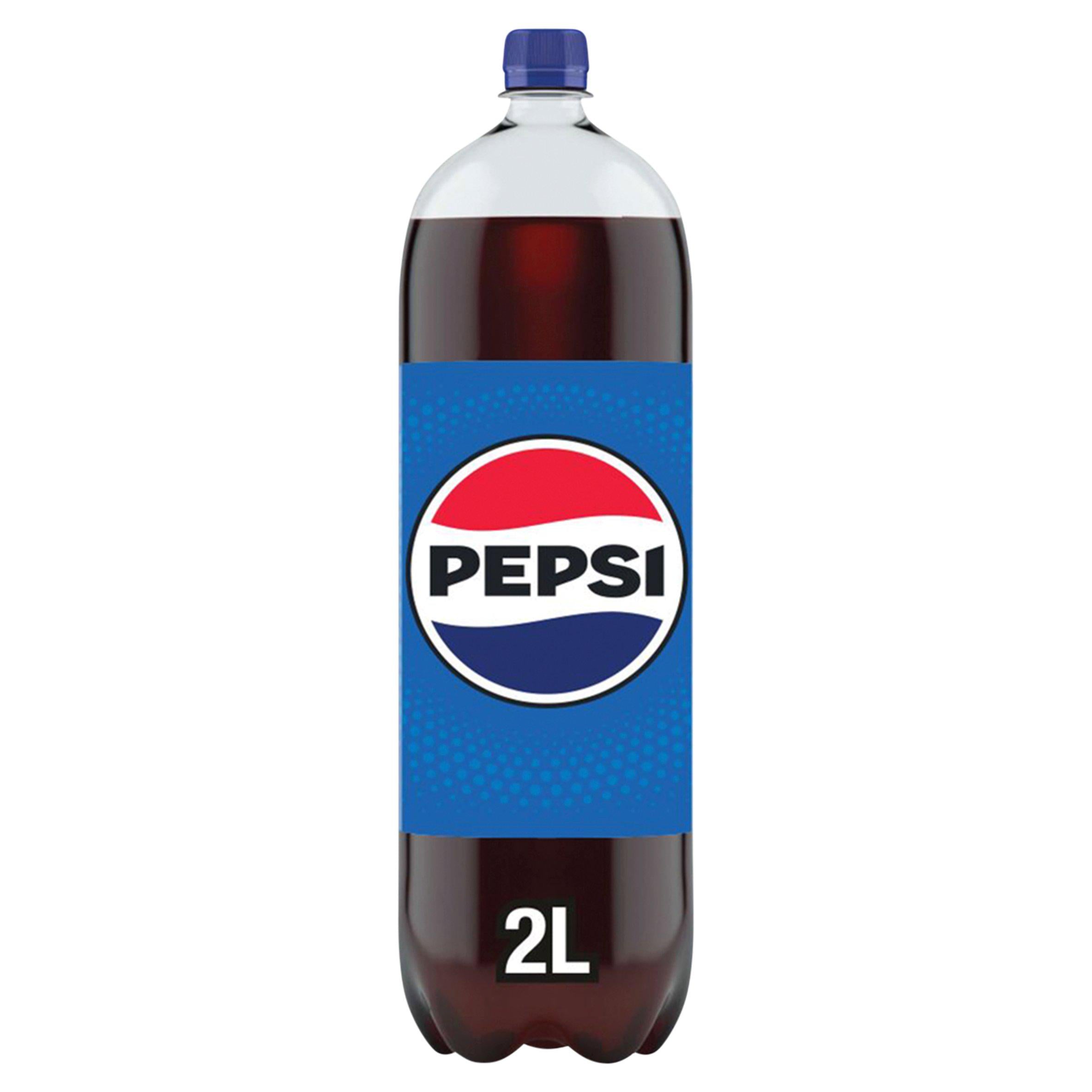 Pepsi 2L cola soft drink, imported from the UK