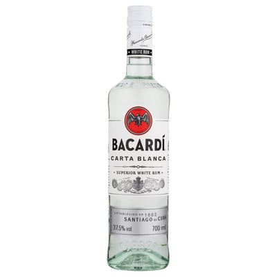 Sainsburys Bacardi Carta Blanca Superior White Rum 70cl- Buy online at McGrocer