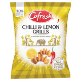 Cofresh Chilli Lemon Grills potato snack 80g, UK version