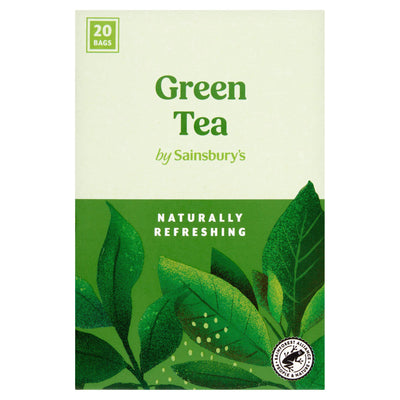 Sainsburys Sainsbury's Green Tea Bags 20 Pack 38g- Buy online at McGrocer