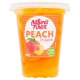 Nature's Finest peaches in juice 400g, imported from the UK