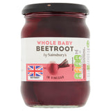 Sainsbury's baby pickled beetroot in vinegar 340g - British product