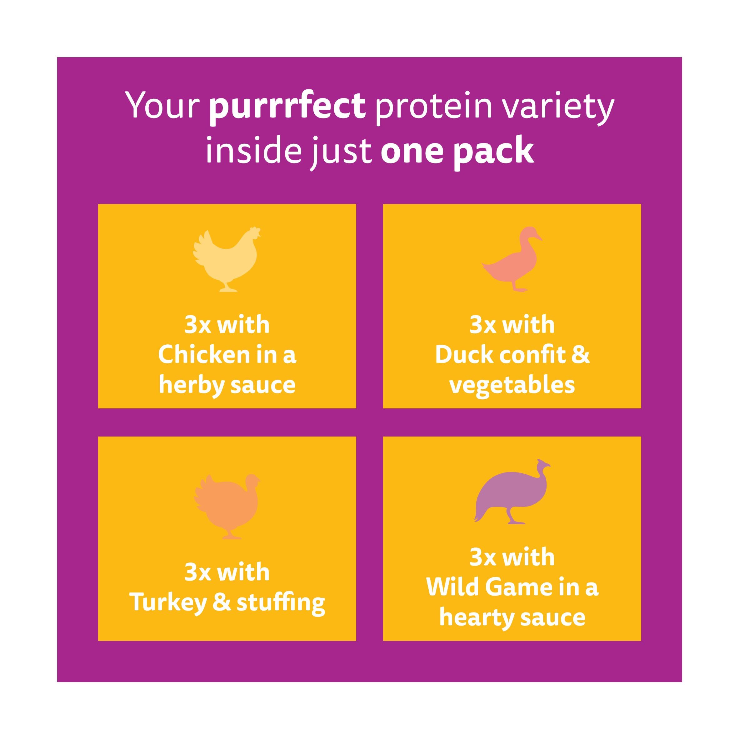 Whiskas 1+ Wet Cat Food Pouches 12x85g (British brand)