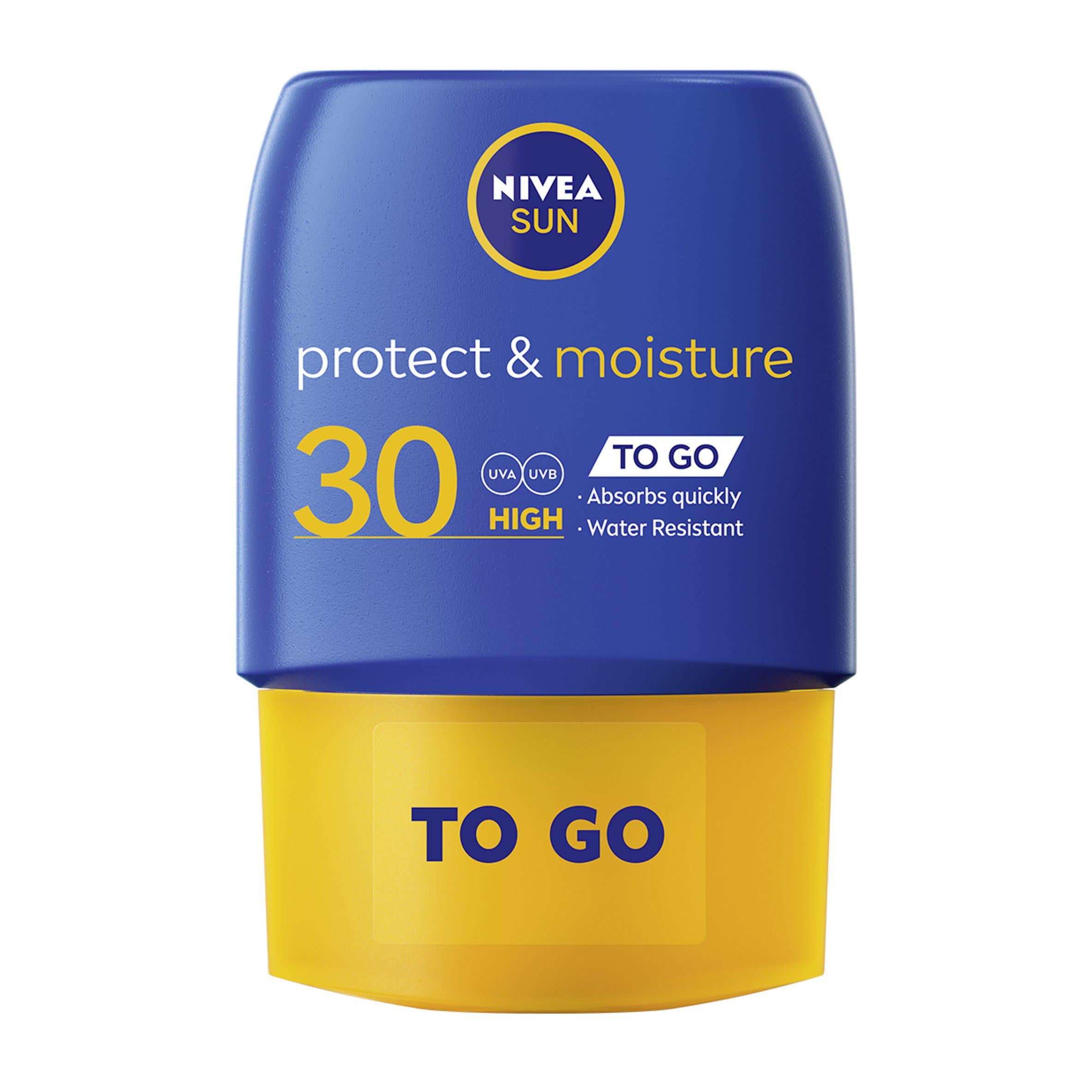 Nivea SPF30 sun protection cream 50ml tube, UK version