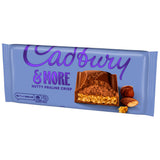 Cadbury Nutty Praline Crisp chocolate bar 180g, UK version