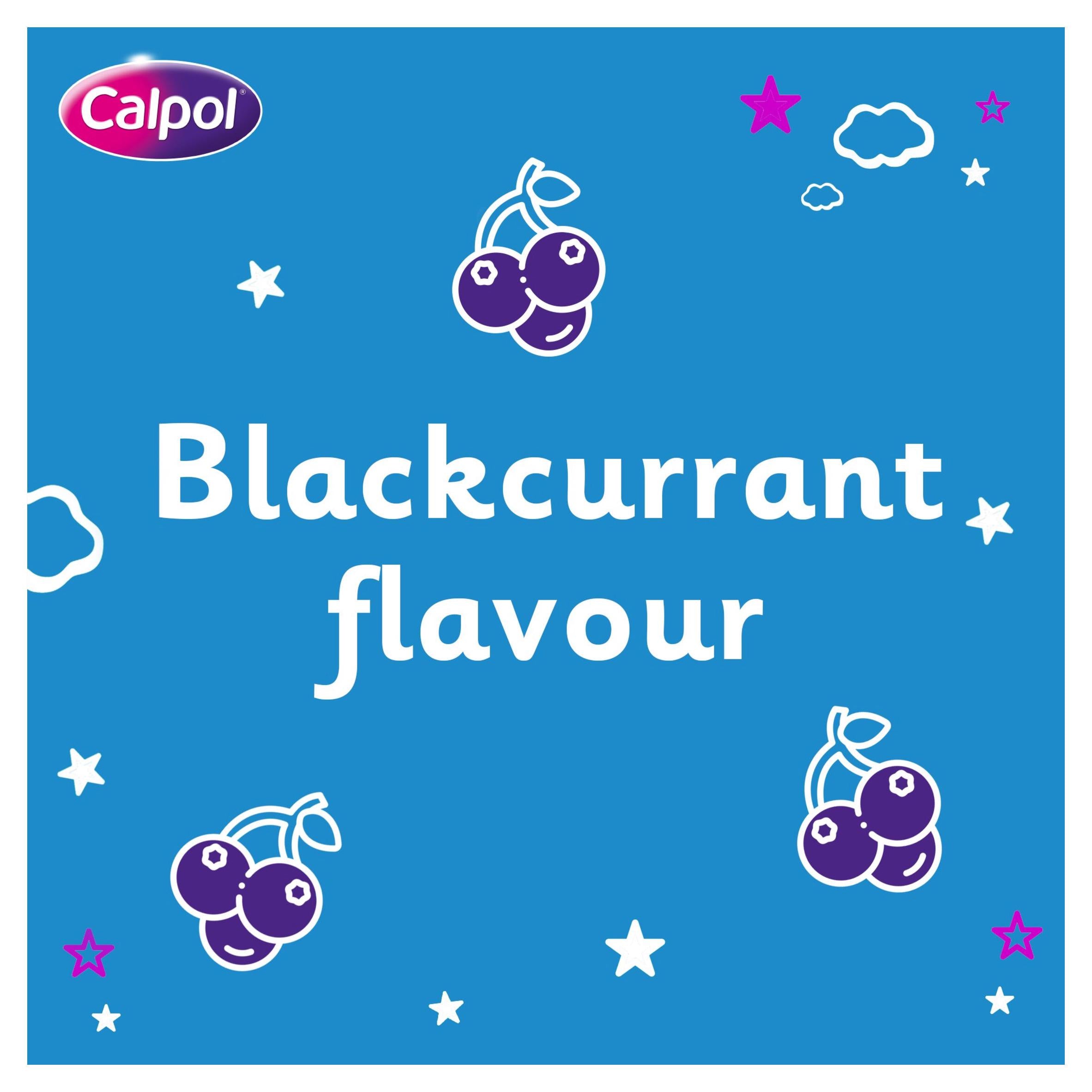 Calcough children's cough syrup blackcurrant flavour 125ml (British brand)