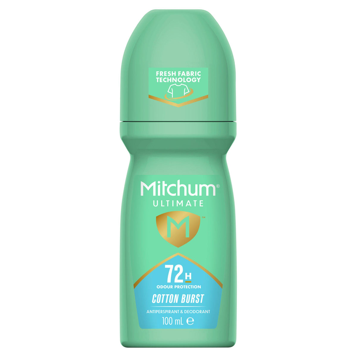 Mitchum antiperspirant deodorant Cotton Burst 100ml, imported from the UK