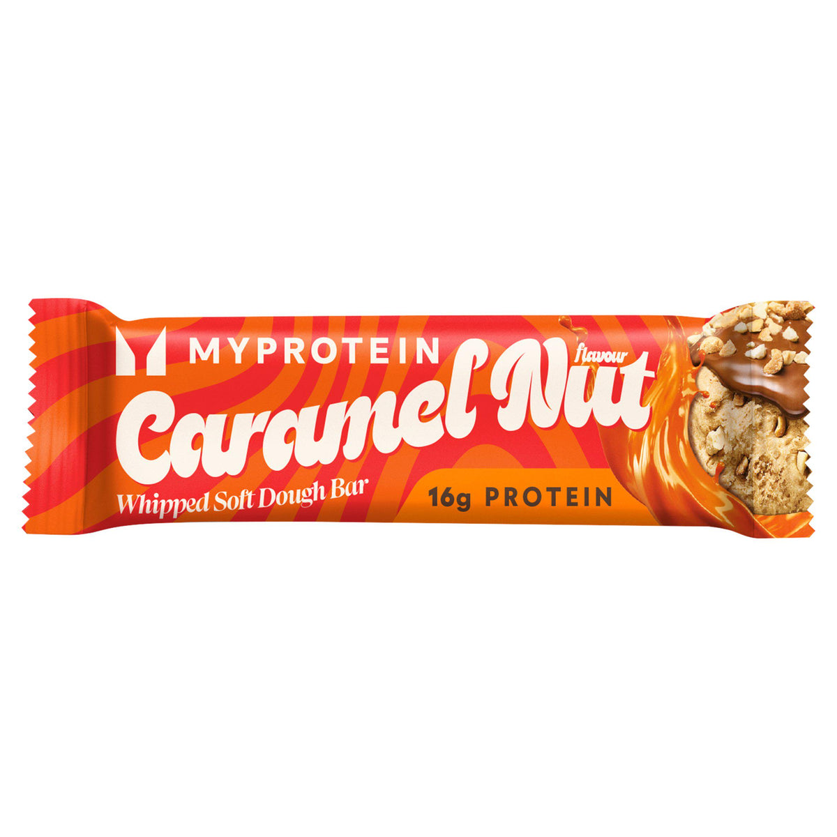 Myprotein protein bar caramel nut flavour 65g, imported from the UK