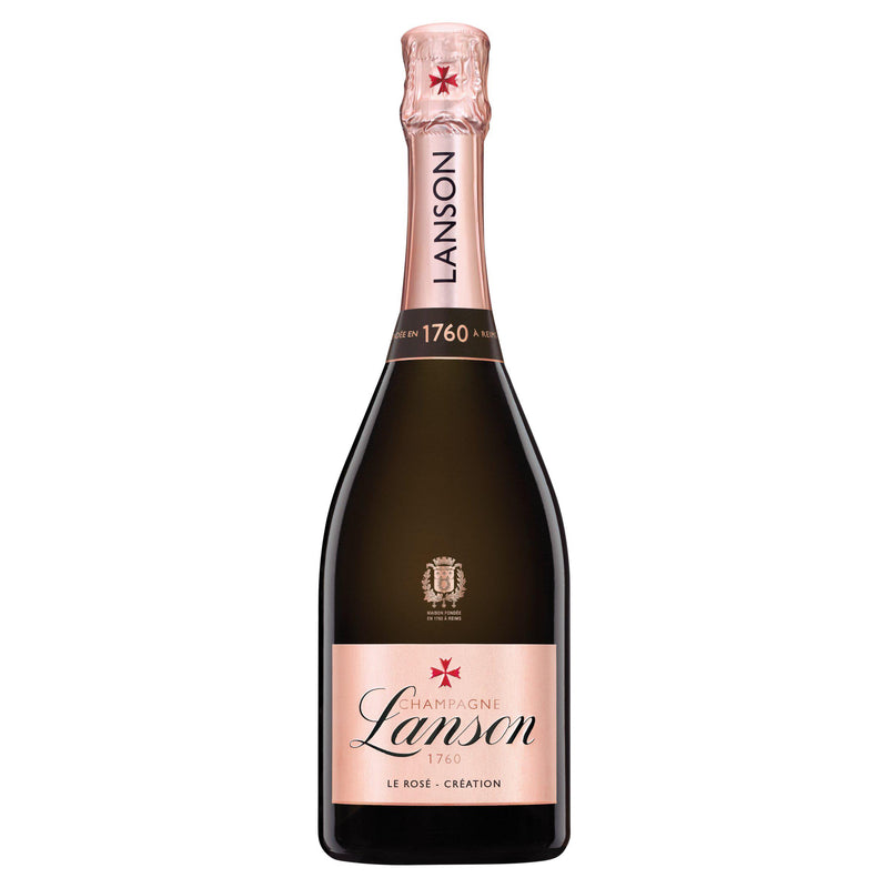 Lanson Le Rosé Création rosé champagne 75cl, UK version
