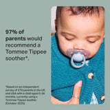 Tommee Tippee night soother 6-18 months pack of 2, UK version