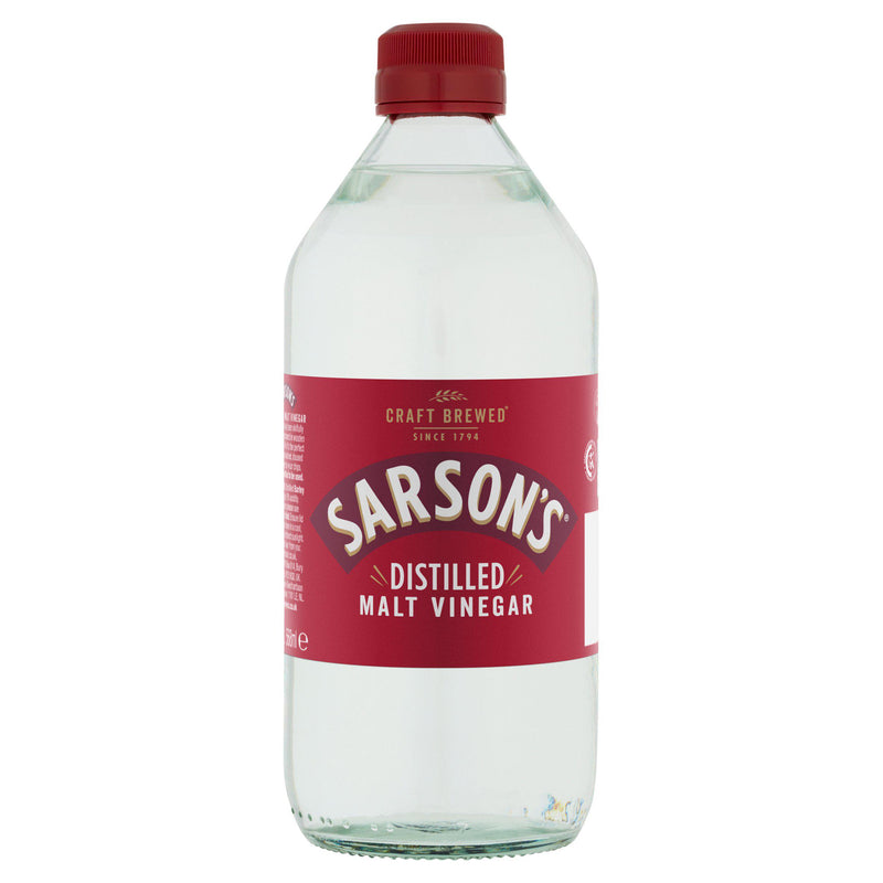 Sarson's distilled malt vinegar 568ml, UK version