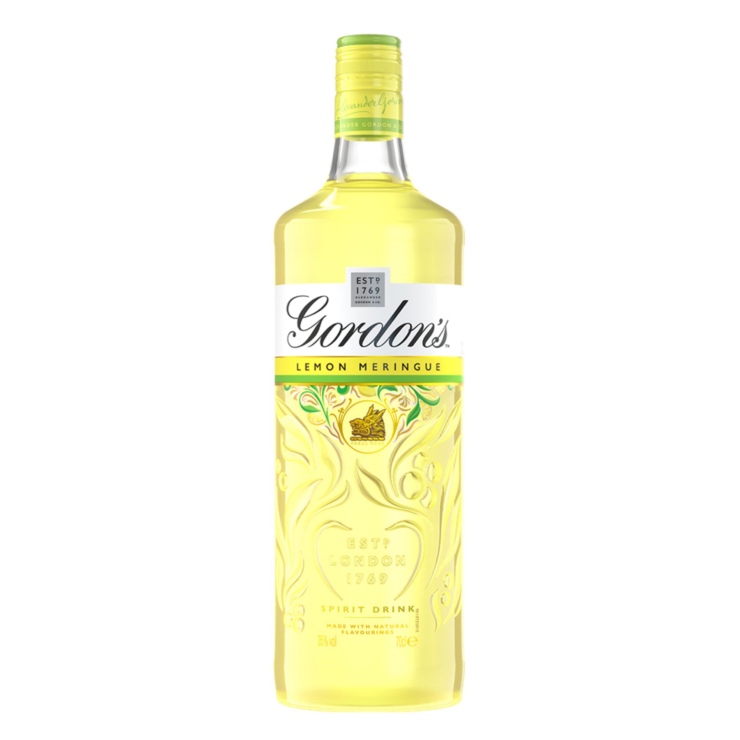 Gordon's Lemon Meringue spirit drink 70cl, UK version