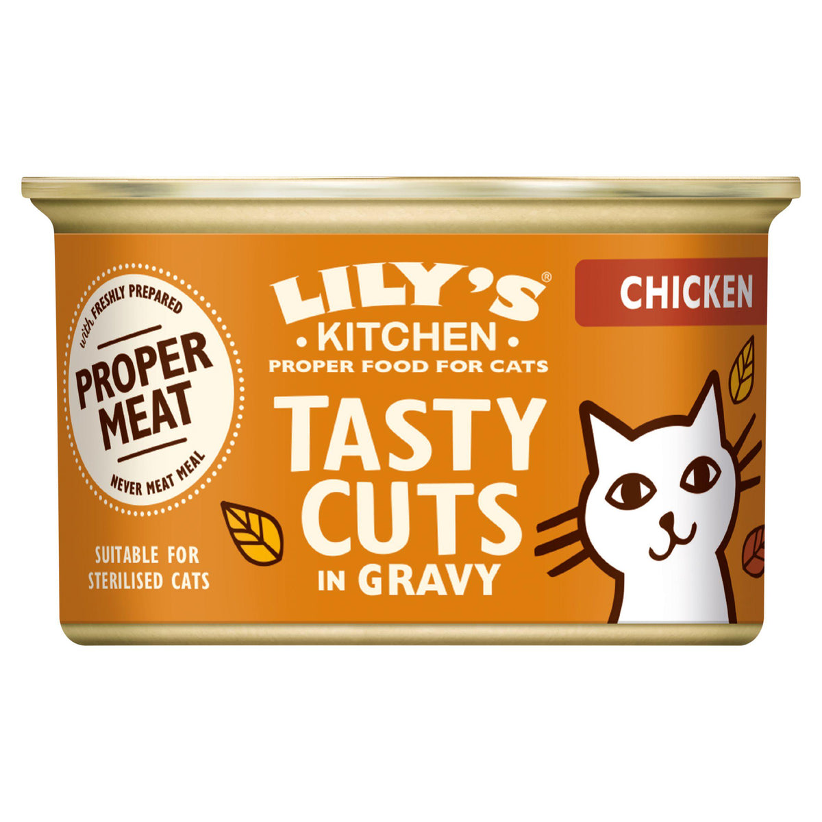 Lily's Kitchen chicken tasty cuts cat food 85g (British brand)