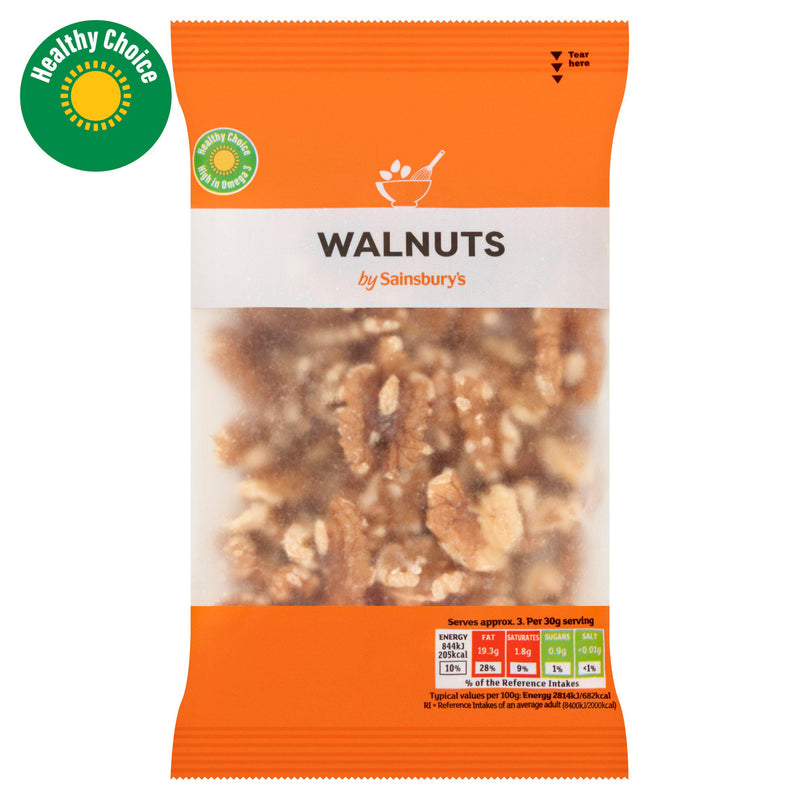 Sainsbury's walnuts halves 100g - British product