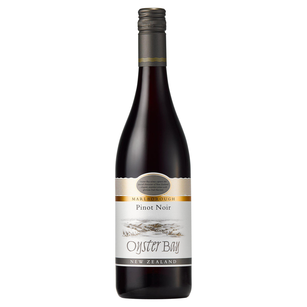 Oyster Bay Pinot Noir red wine 75cl, UK version