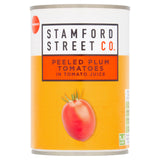 Stamford Street Co. peeled plum tomatoes in tomato juice 400g - British product