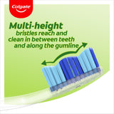 Colgate Twister Medium toothbrush 2-pack, imported from the UK