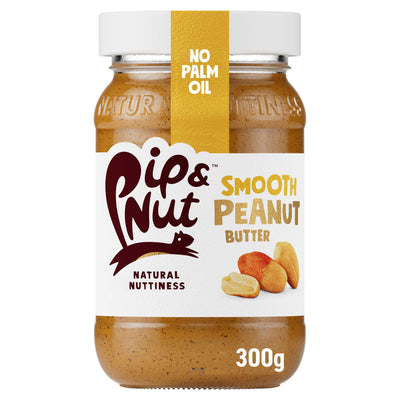 Sainsburys Pip Nut Peanut Butter Smooth UK Style 300g- Buy online at McGrocer